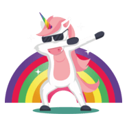 unicornio camisetas Logo PNG Vector