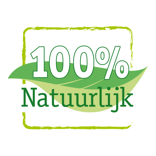 100% natuurlijk Logo PNG Vector