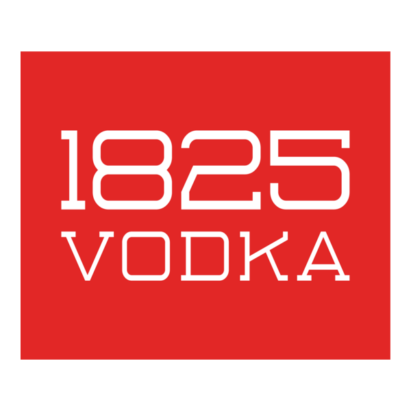 1825 Vodka Logo PNG Vector