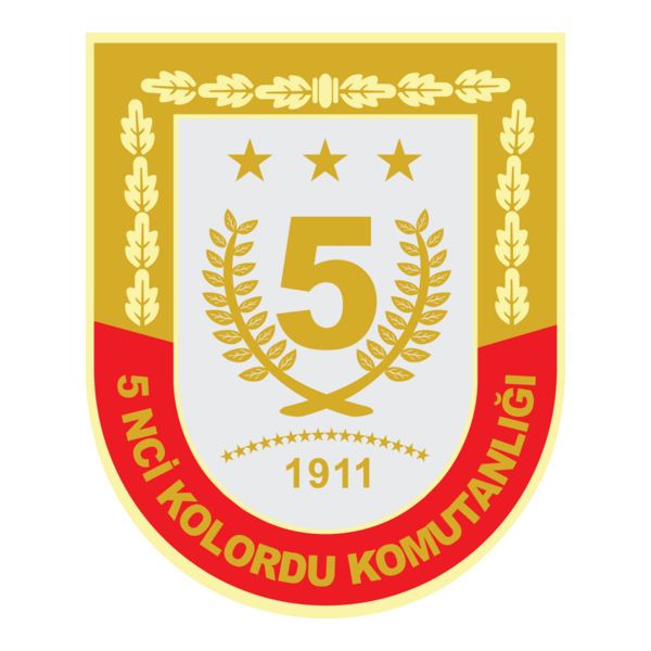 5'NCİ KOLORDU KOMUTANLIĞI Logo PNG Vector