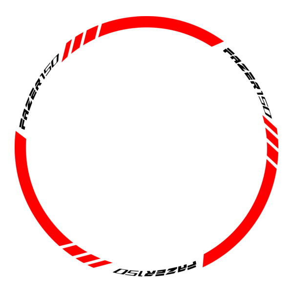 ADESIVO RODA - ARO / FAZER 150 Logo PNG Vector