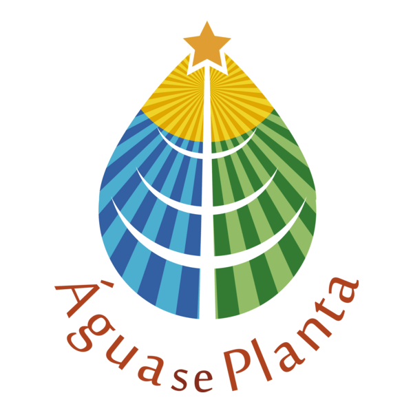 Água se Planta Logo PNG Vector