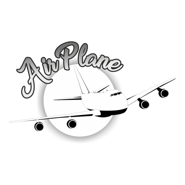 airplane Logo PNG Vector