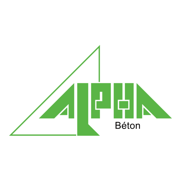 Alpha-Béton Logo PNG Vector