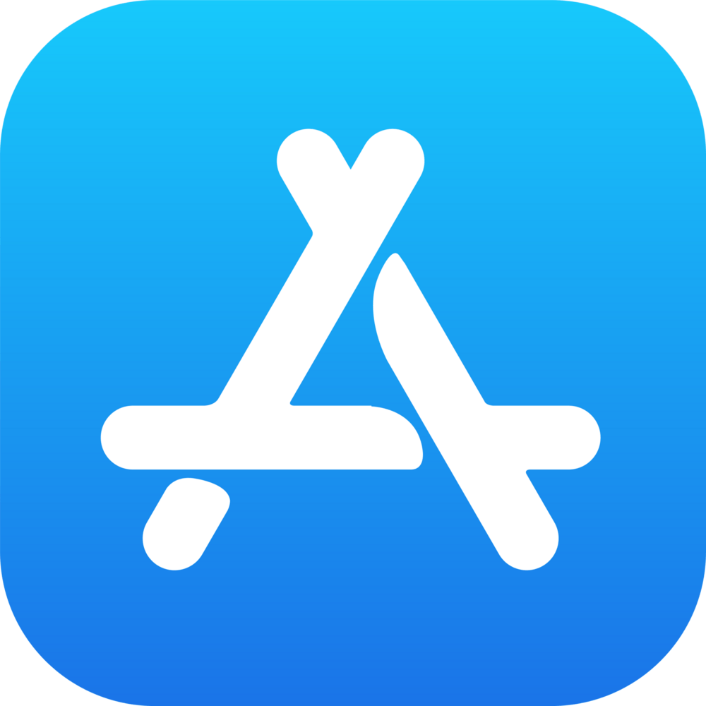 Apple iOS App Store Logo PNG Vector