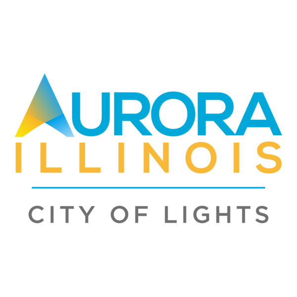 Aurora Illinois – City of Lights Logo PNG Vector