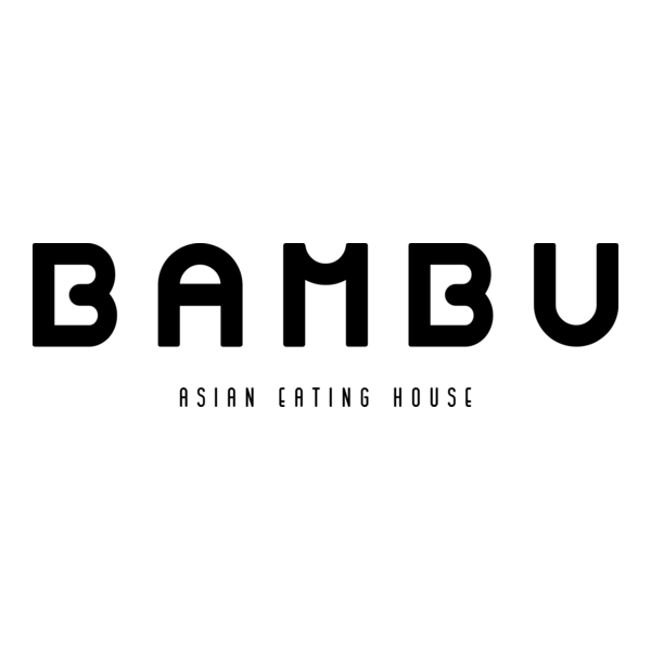 Bambu Asian Eating House Logo PNG Vector