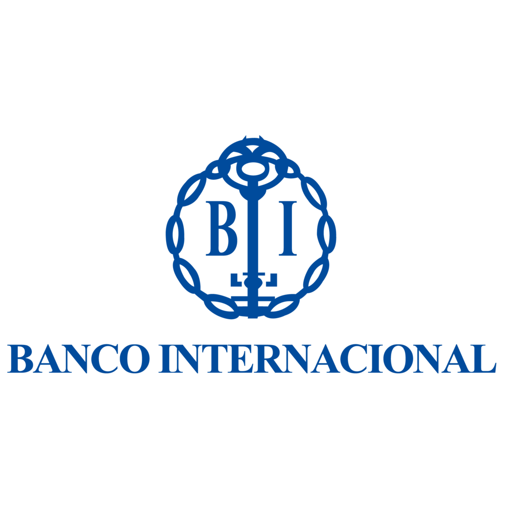 Banco Internacional antiguo vertical Logo PNG Vector