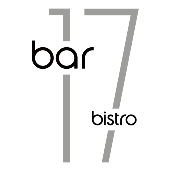 Bar 17 Bistro Logo PNG Vector