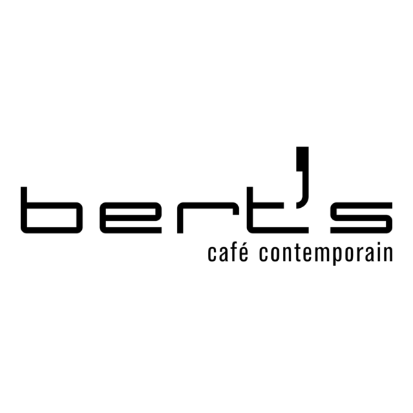 Bert’s Café Contemporain Logo PNG Vector