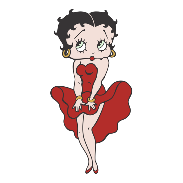 Betty Boop Logo PNG Vector