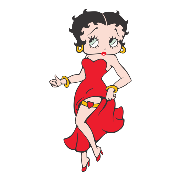 Betty Boop Logo PNG Vector