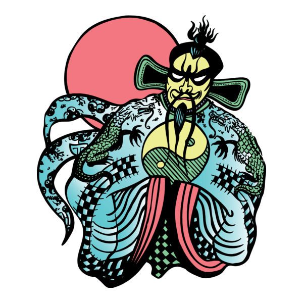 Big Trouble in Little China - Fu Manchu Logo PNG Vector