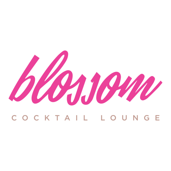 Blossom Cocktail Lounge Logo PNG Vector