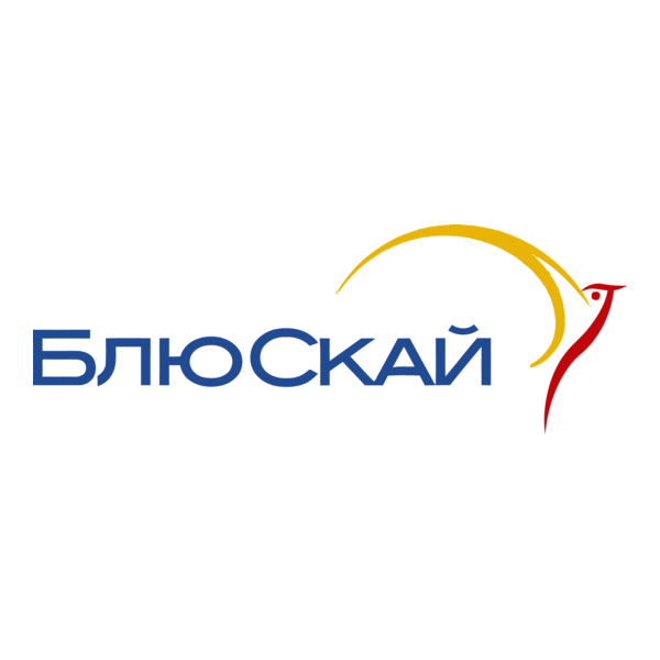 Blue Sky Logo PNG Vector