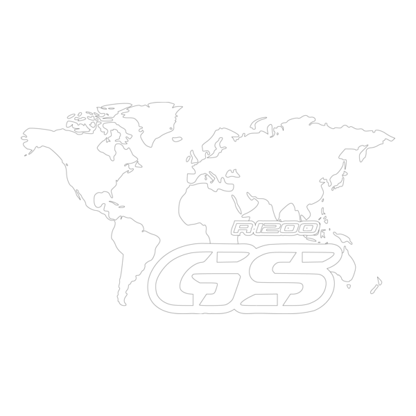 BMW R1200 GS WORLD Logo PNG Vector