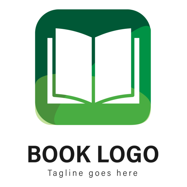Book Logo PNG Vector