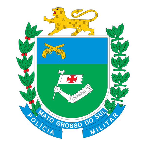 Brasão da Polícia Militar de Mato Grosso do Sul Logo PNG Vector
