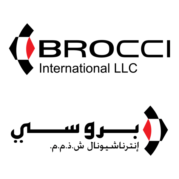 Brocci International Arabic Logo PNG Vector