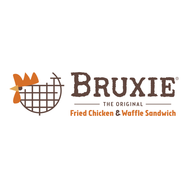 Bruxie, The Original Fried Chicken And Waffle Logo PNG Vector