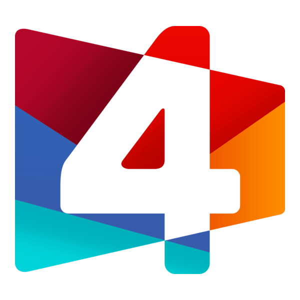 Canal 4 Uruguay Logo PNG Vector
