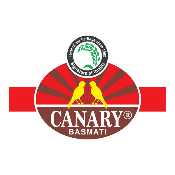 Canary Basmati English Logo PNG Vector