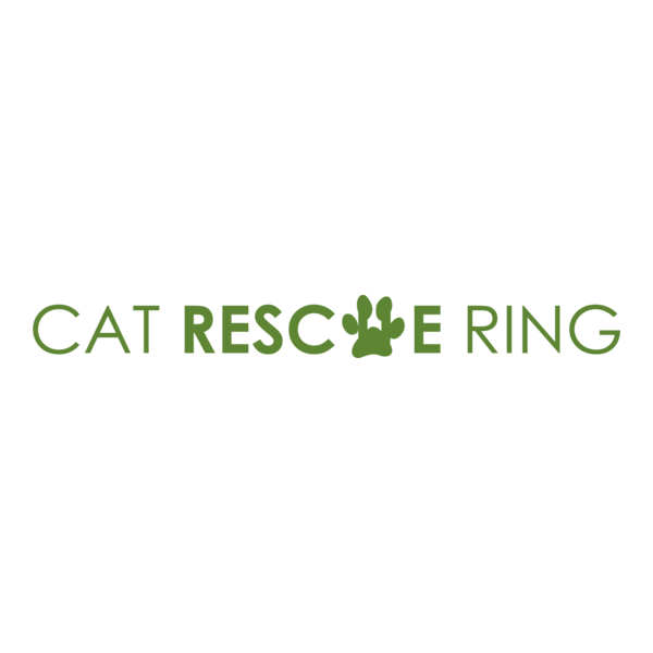 Cat Rescue Ring Logo PNG Vector