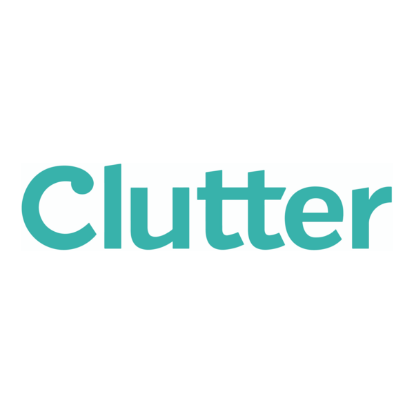 Clutter Logo PNG Vector