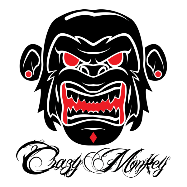 crazy monkey firma Logo PNG Vector