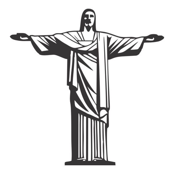 cristo redentor brasil Logo PNG Vector