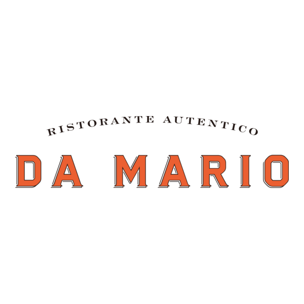 Da Mario Restaurant Logo PNG Vector
