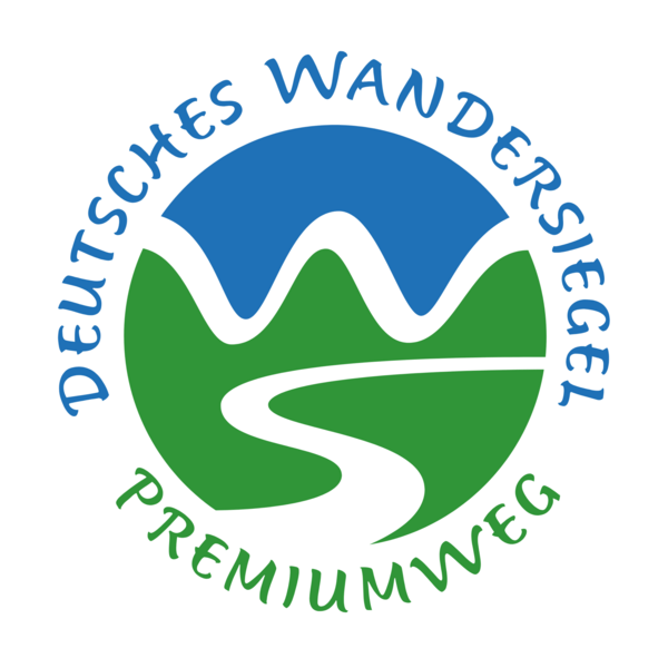 Deutsches Wandersiegel für Premiumwege Logo PNG Vector