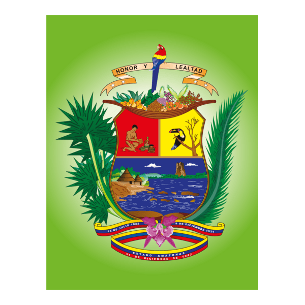 escudo estado Amazonas Venezuela Logo PNG Vector