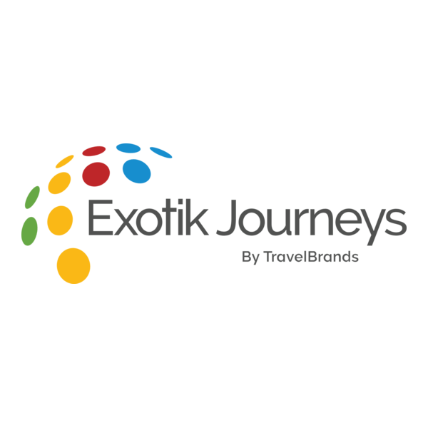 Exotik Journeys by TravelBrands Logo PNG Vector