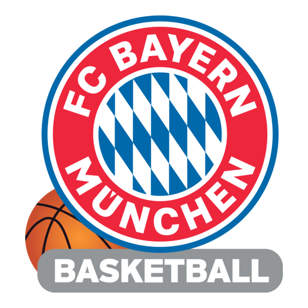 FC Bayern Munich Basketball Logo PNG Vector