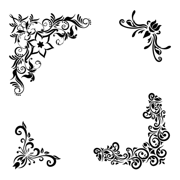 Floral Cantos Logo PNG Vector