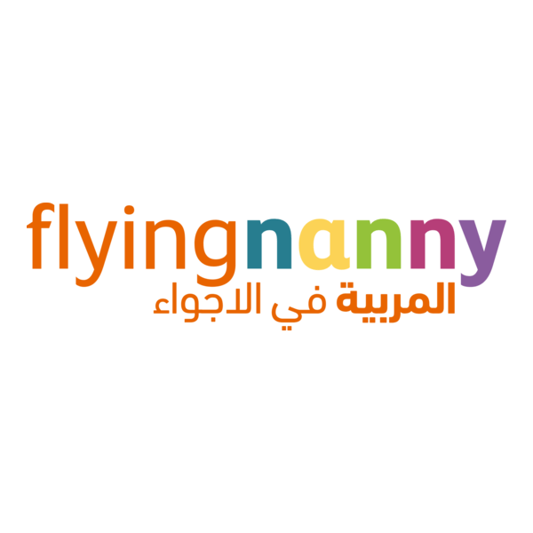 Flying Nanny Logo PNG Vector
