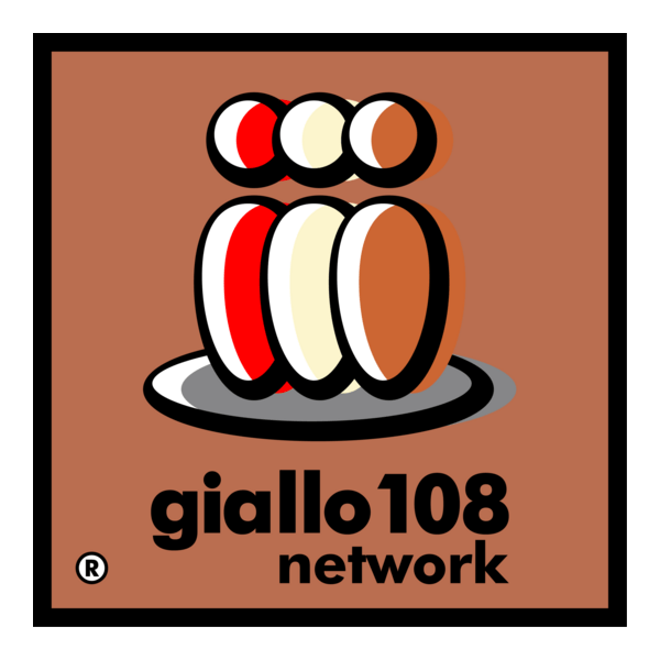 Giallo108 Network Logo PNG Vector