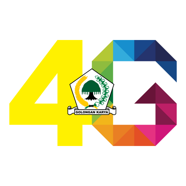 Golkar 4G Logo PNG Vector