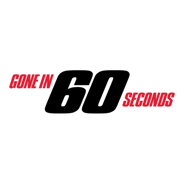 Gone in 60 Seconds Logo PNG Vector