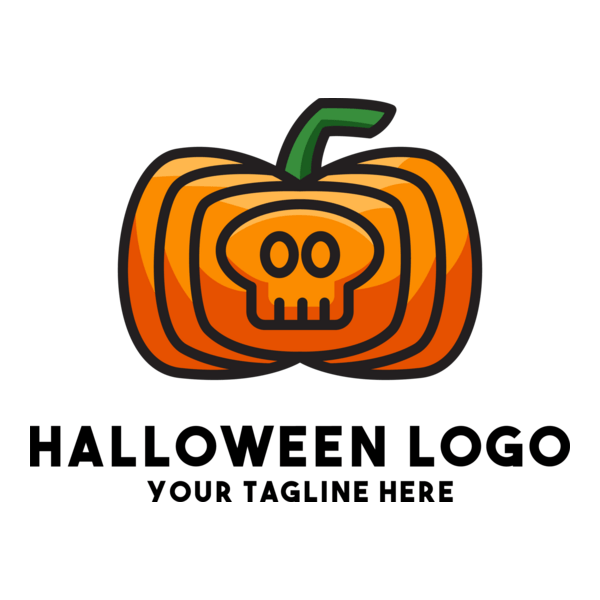 Halloween Logo PNG Vector