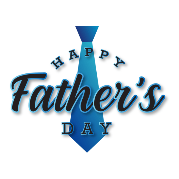 Happy fathers day Logo PNG Vector