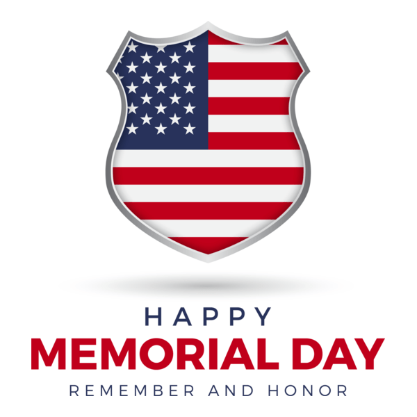 Happy memorial day Logo PNG Vector