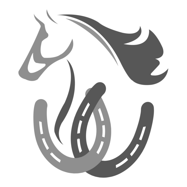 horse with shoe Logo PNG Vector