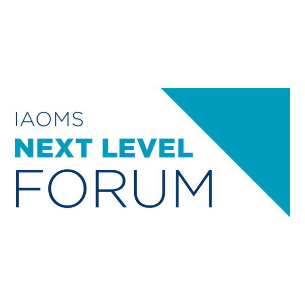 IAOMS Next Level Forum Logo PNG Vector