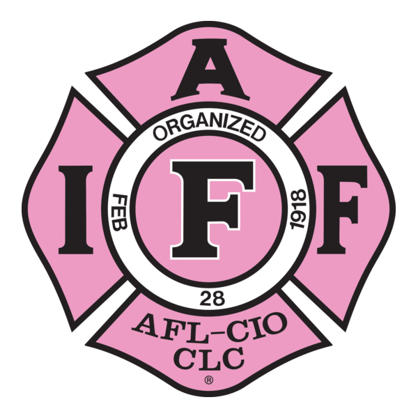 International Association Fire Fighters Logo PNG Vector
