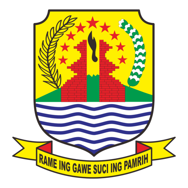 Kabupaten Cirebon Full Colour Logo PNG Vector