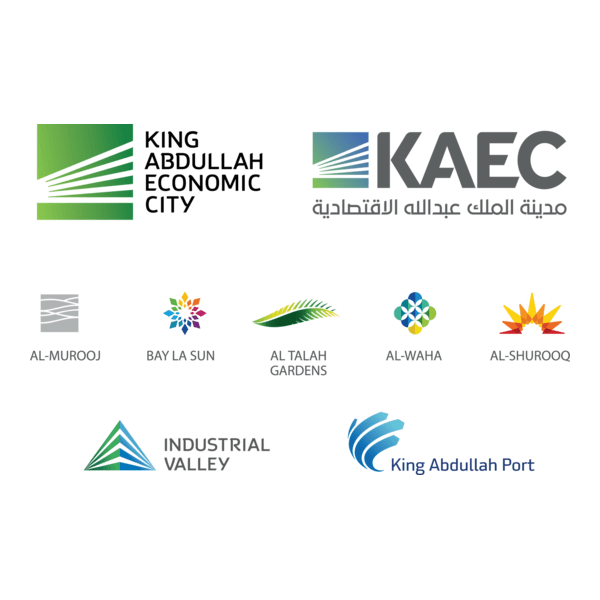 King Abdullah Economic City Bundle Logo PNG Vector