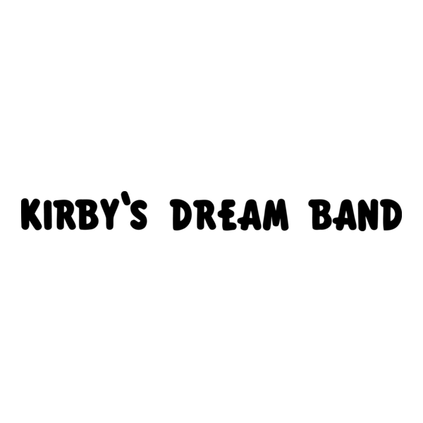 Kirby's Dream Band Logo PNG Vector