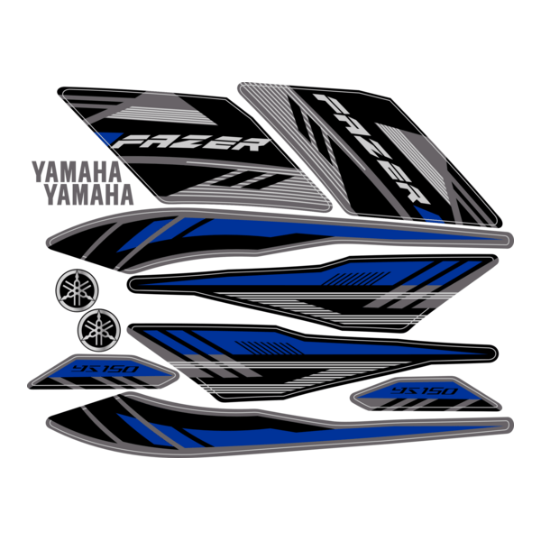 KIT ADESIVOS FAZER YS 150 Logo PNG Vector